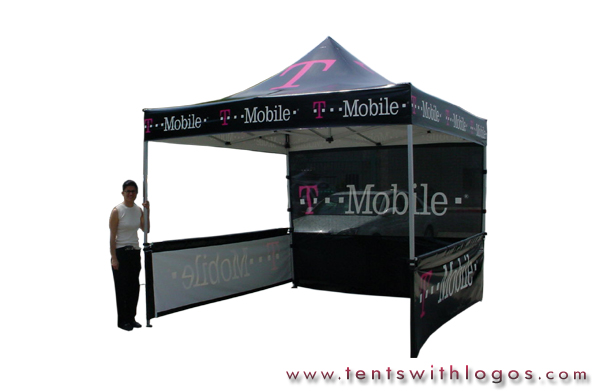 10 x 10 Pop Up Tent - T Mobile